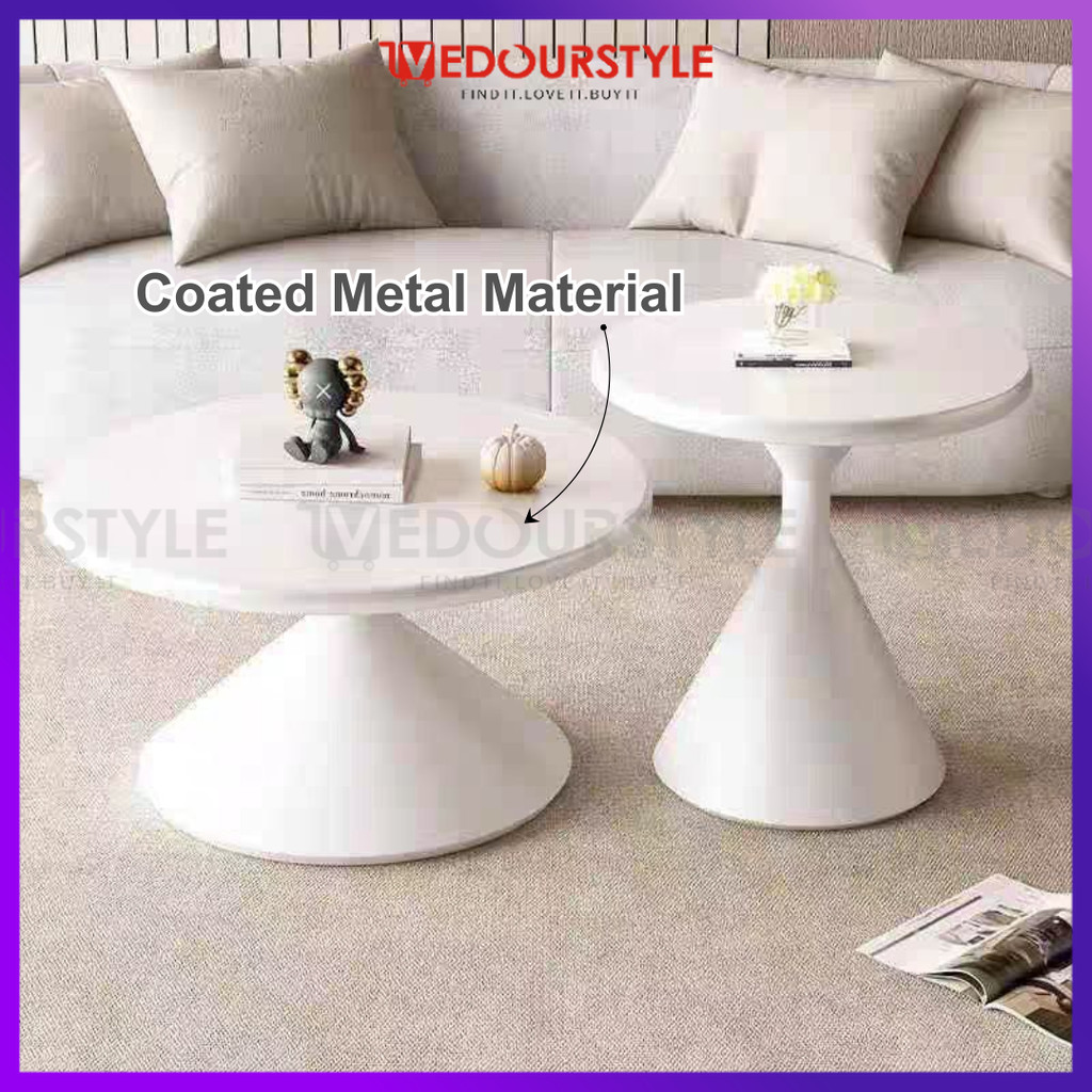 Vedourstyle 2in1 Metal Coffee Table Tea Table meja kopi besi cathy ...