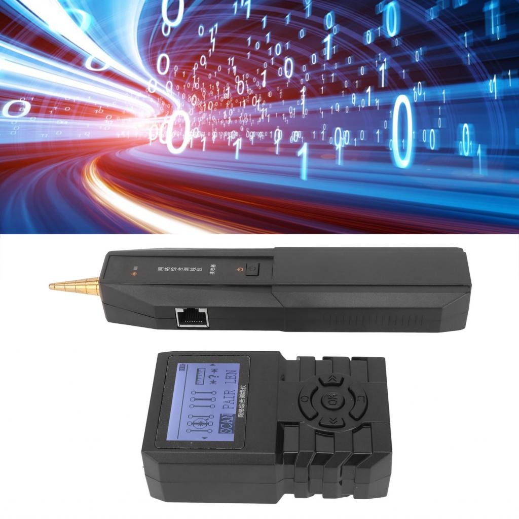 Shopp Network Cable Tester Ethernet Alignment Test LCD Display Screen ...
