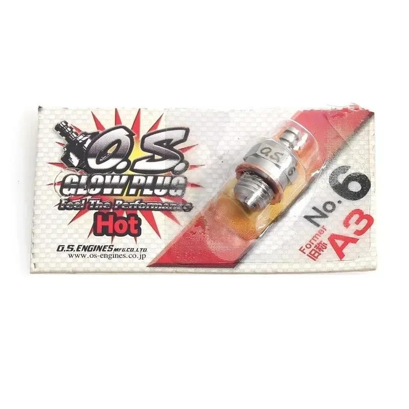 RC Parts Glow Plug OS Former A3 No.6 #6 Standard Glow Plug Spark For RC ...