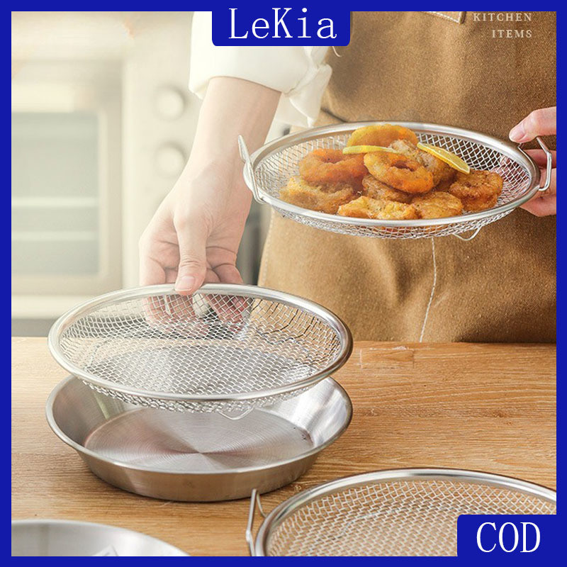 Stainless Steel Filter Mesh,Double-eared Oil Drain Disc ，Fruit For BBQ ...
