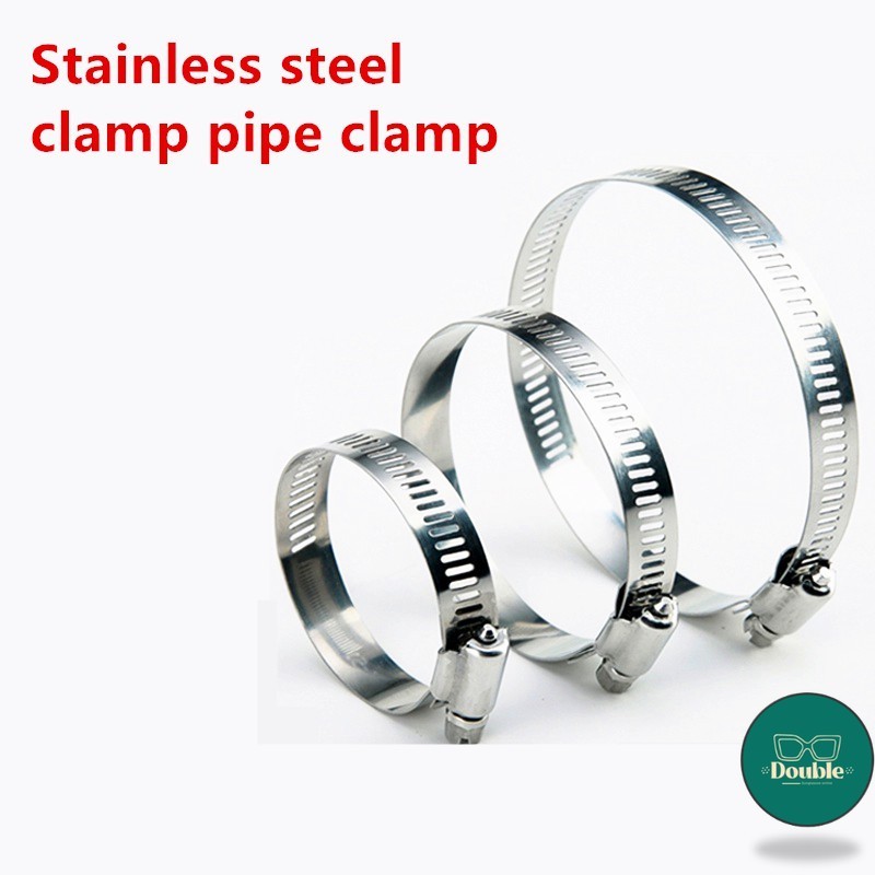 10-Pack 304 Stainless Steel Hose Clamps – Adjustable T-Clamp For Fuel Lines, Air Hoses & Water Pipes (6mm To 20mm Sizes)