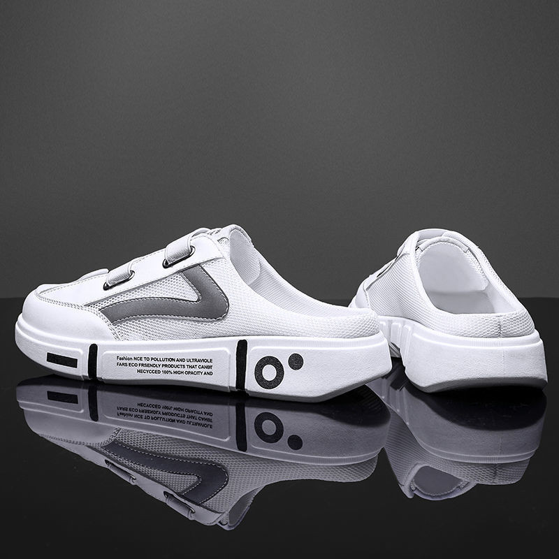 2024 New Style Half Slippers Men Summer Men's Trendy Heelless Lazy ...