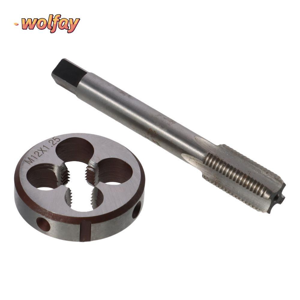 M12 X 1.25 Thread And Die Set M12 X 1.25mm HSS Straight Fluted M12 X 1.25  Metric Tap