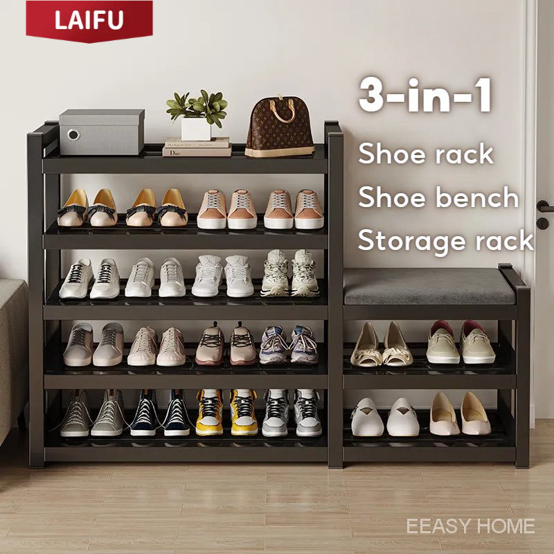 Shoe Rack With Seat Shoe rack bench Shoe rack outdoor Shoe Rack Cabinet ...