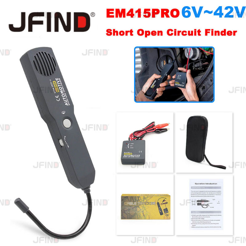 thumbnail image 2 of Digital Automotive Wire Finder - Short/Open Circuit Tester For Car, ATV, Motorcycle (6-42V) 2 of 6