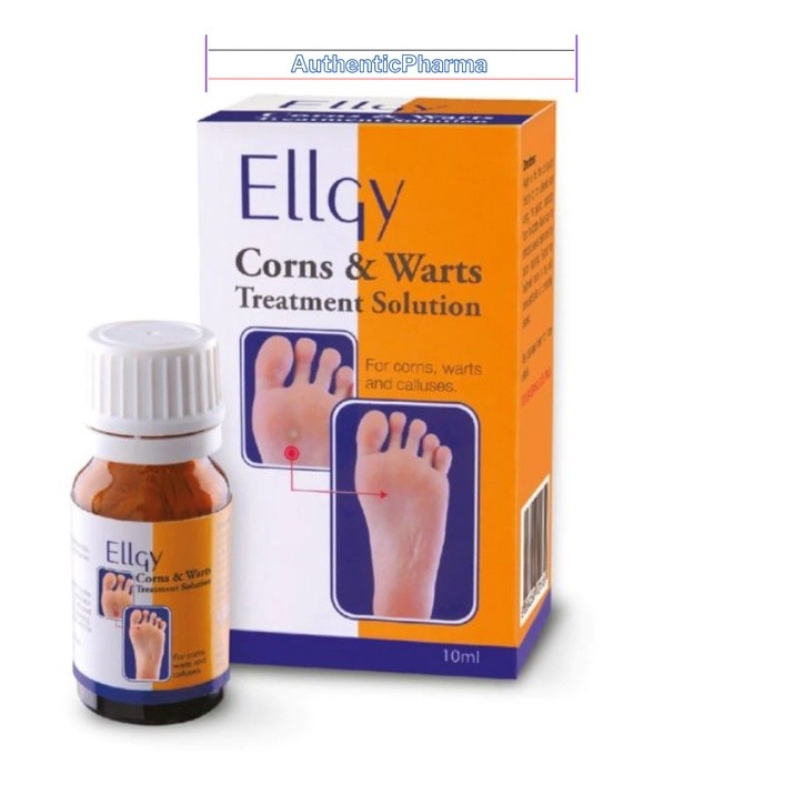 Ellgy Corns & Warts Treatment Solution 10ml | Shopee Malaysia