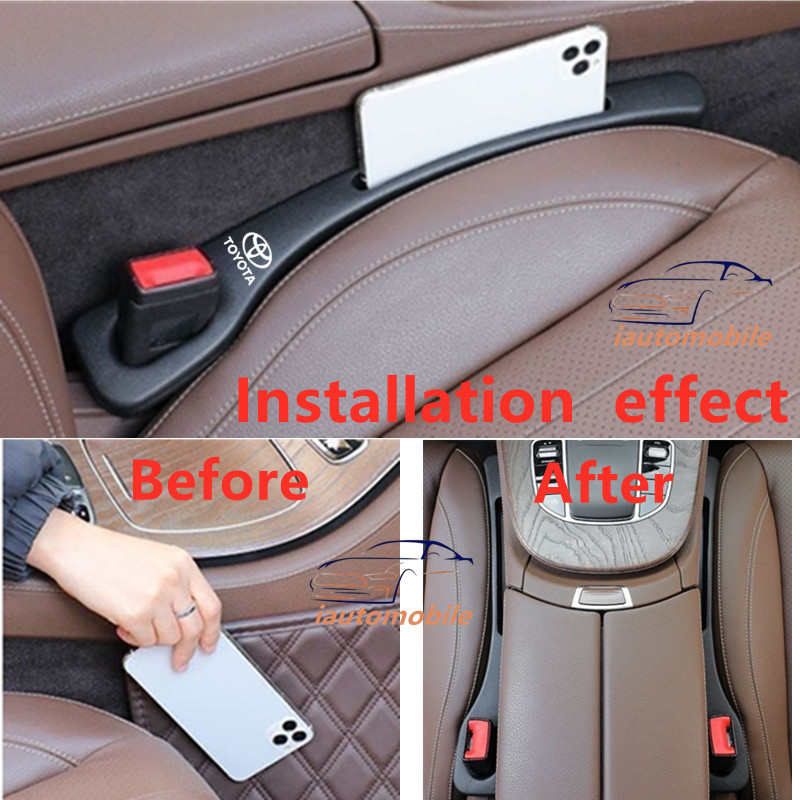 2 Stuks Autostoel Gap Filler voor Mini Counry Man F60, Auto Zijzit Gap Plug Strip Stop Dingen Dropping Seat Gaps Lekvrij Pluggen Strips Veegbaar