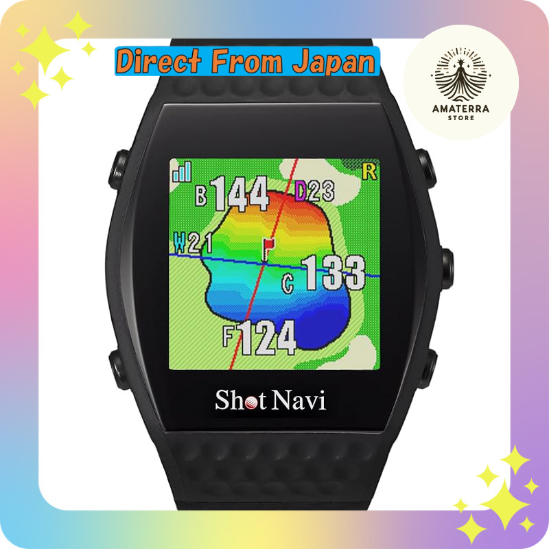 ShotNavi INFINITY GPS Golf Watch with M10 Chip - Ultra Lightweight 48g ...