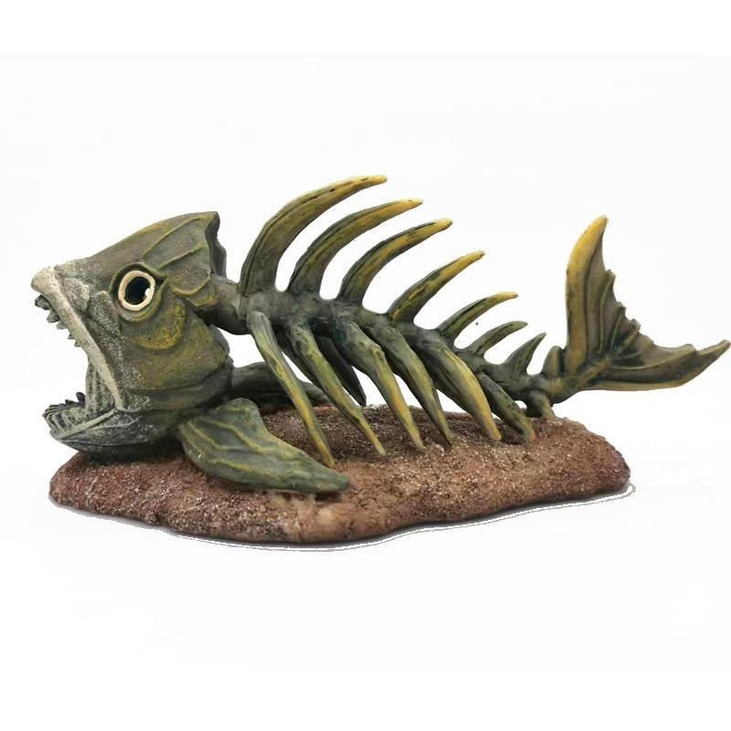 Breeding Box Reptile Dun's Fish Frame Landscaping Resin Model Fish Bone ...