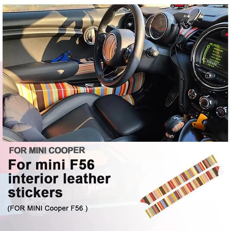 Car interior stickers color bars For Mini Cooper F56 For mini cooper ...