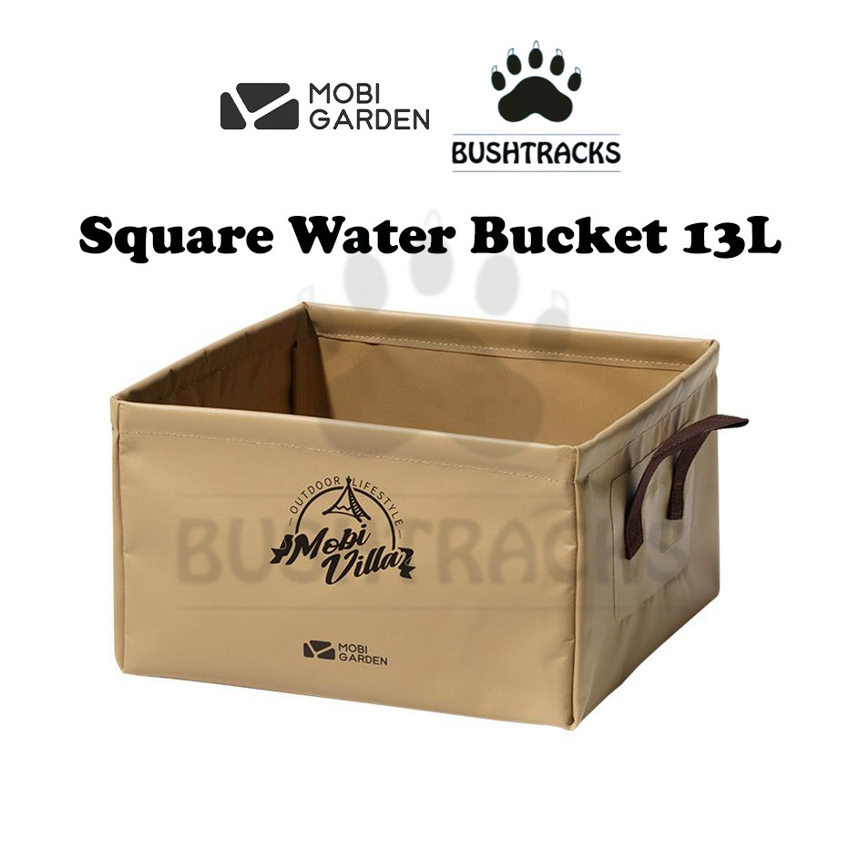 Mobi Garden Outdoor Camping Foldable Water Container Water Bucket Baldi ...