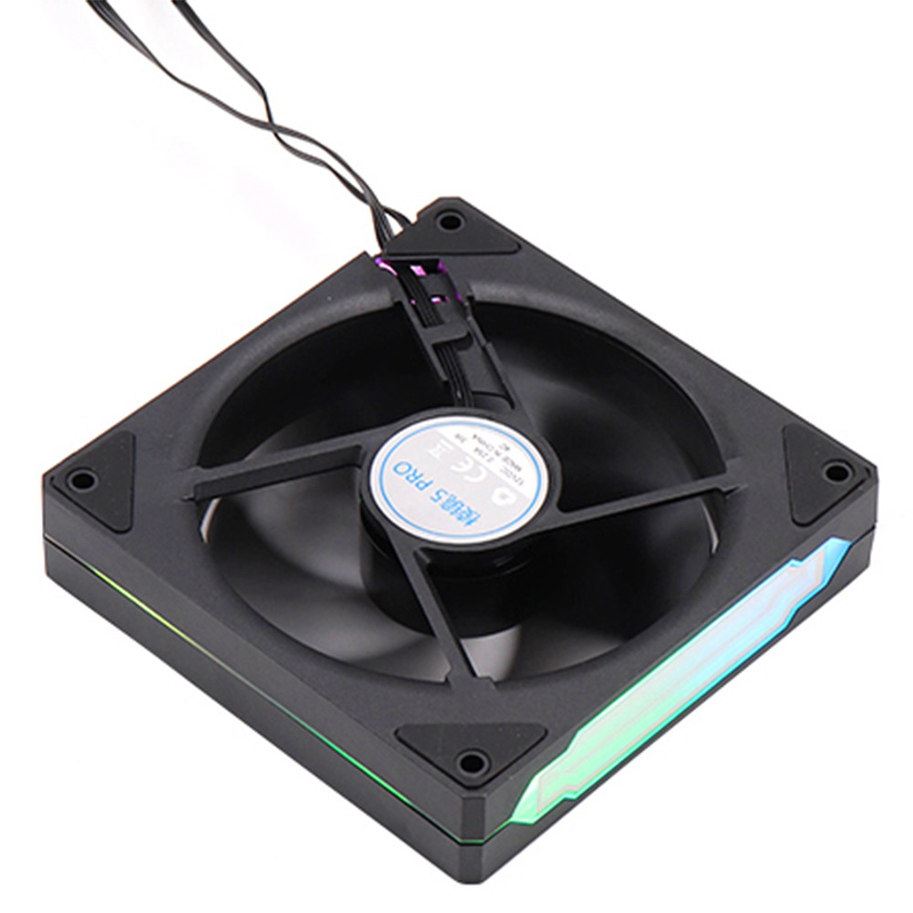 120mm PC Case Fan Infinite Mirror Effect 5V 3Pin ARGB 4Pin PWM Case ...