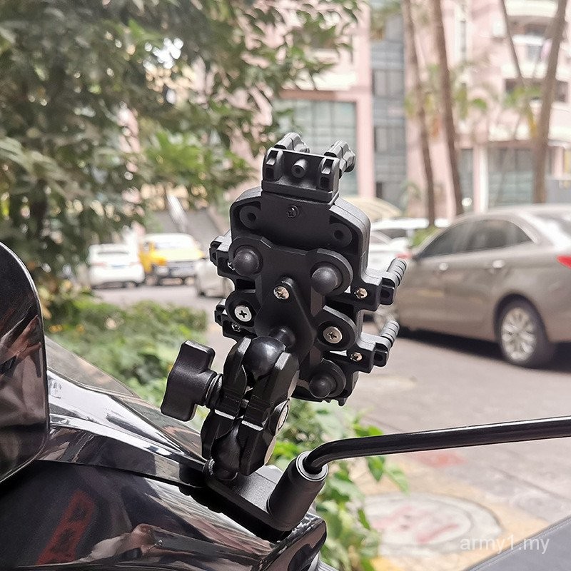 Enxing Knight penyerap kejutan dan penyangga rak telefon motosikal ...