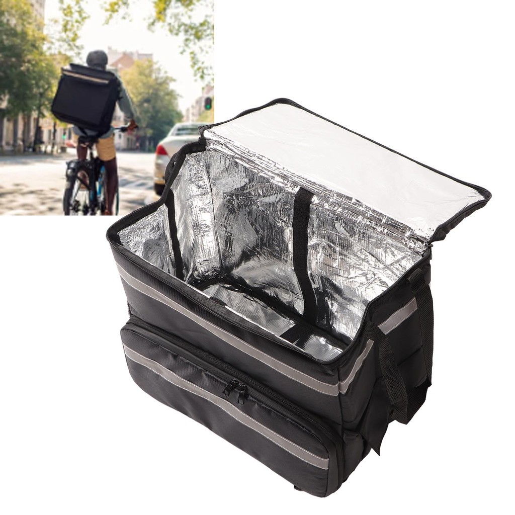Sorandy Insulated Food Delivery Backpack, 50L Pizza Delivery Bag, Take
