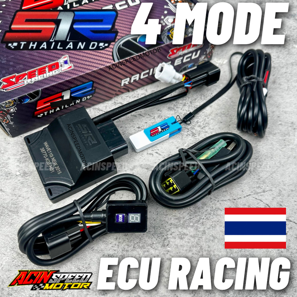 ORIGINAL THAILAND S1R ECU RACING 4 MODE Y15 V1 V2 Y16 LC135 V8 NVX155 ...