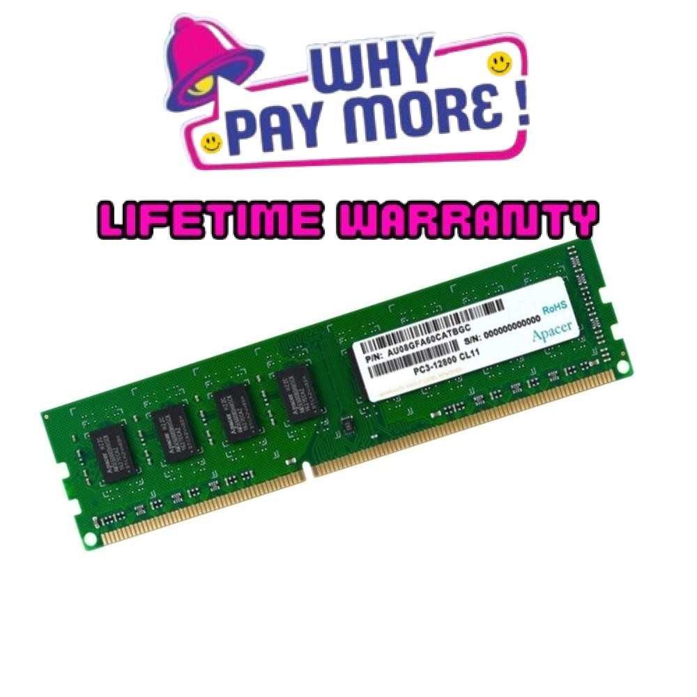 Ddr3 1600mhz Apacer Ram Ddr3 4gb APACER 4GB 8GB DDR3 1600MHZ