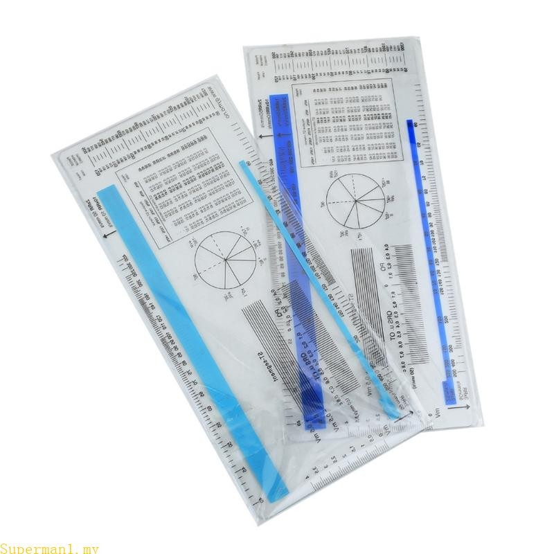 Best ECG ECG Reference Ruler Measuring Tool Plastic Ruler ...
