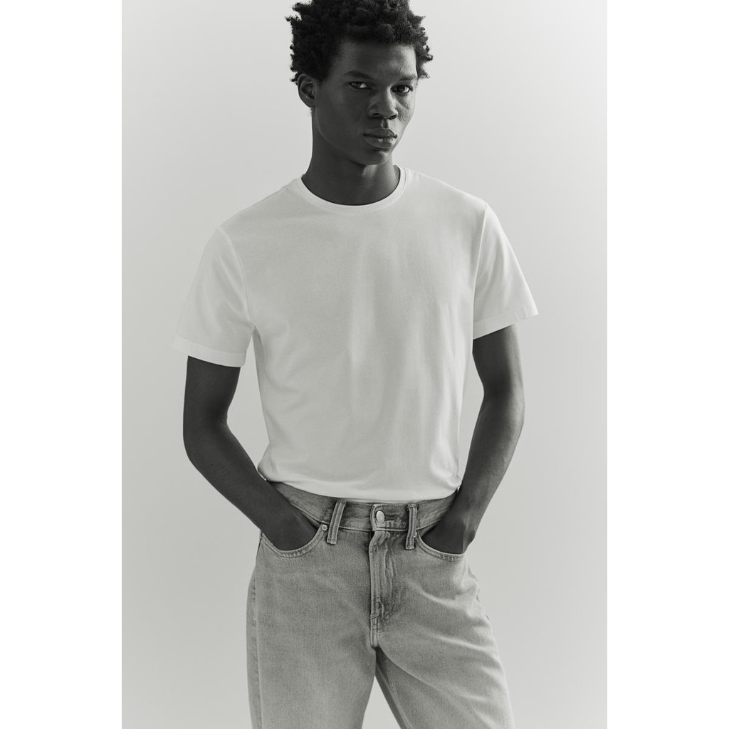 SLIM FIT ROUND NECK T-SHIRT BAZAAR BLOOMS