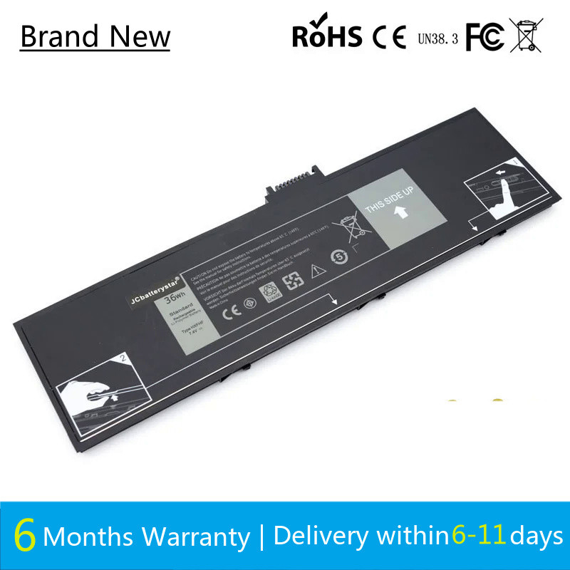 vhbw batteria compatibile con Dell Venue 11 Pro, 11 Pro 7130 Junction, Pro11i-2501BLK tablet (4850mAh, 7,4V, Li-Poly