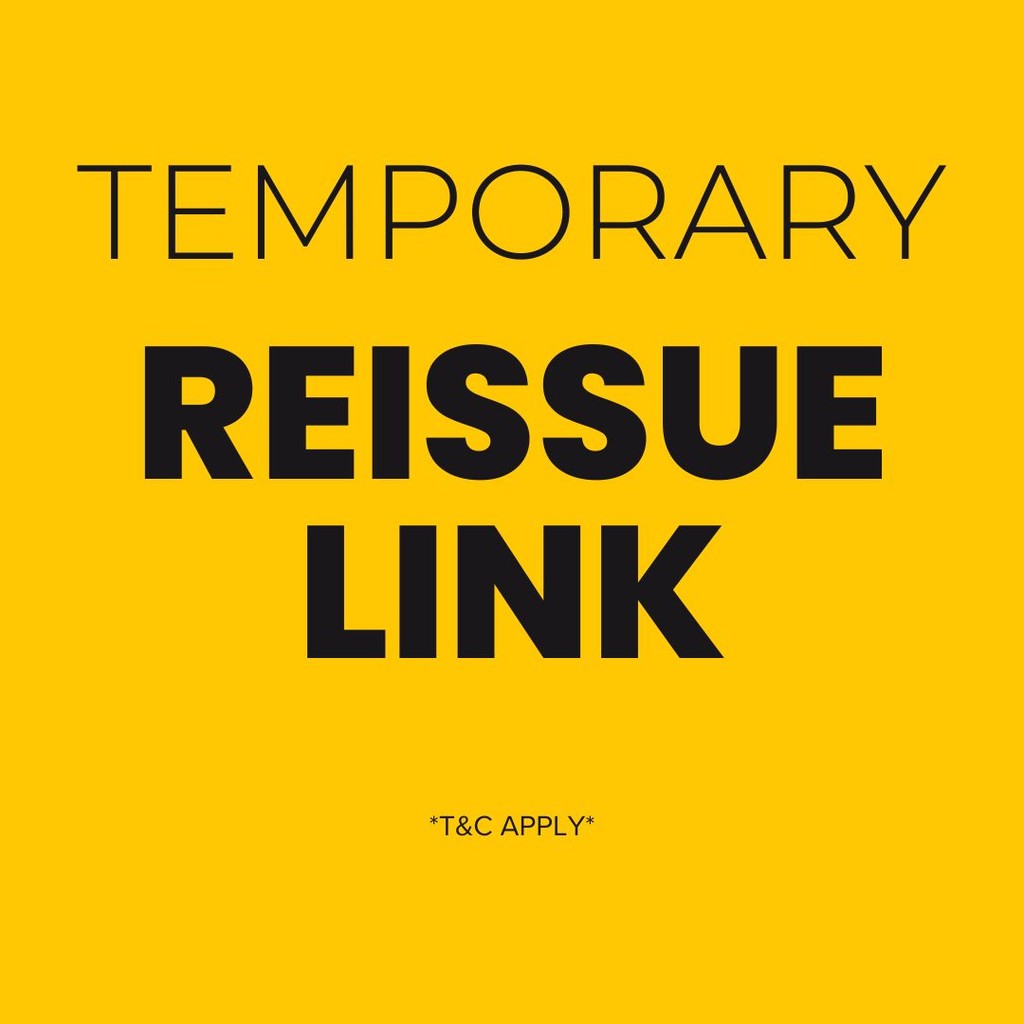 Temporary Reissue Link for Customer | Shopee Malaysia
