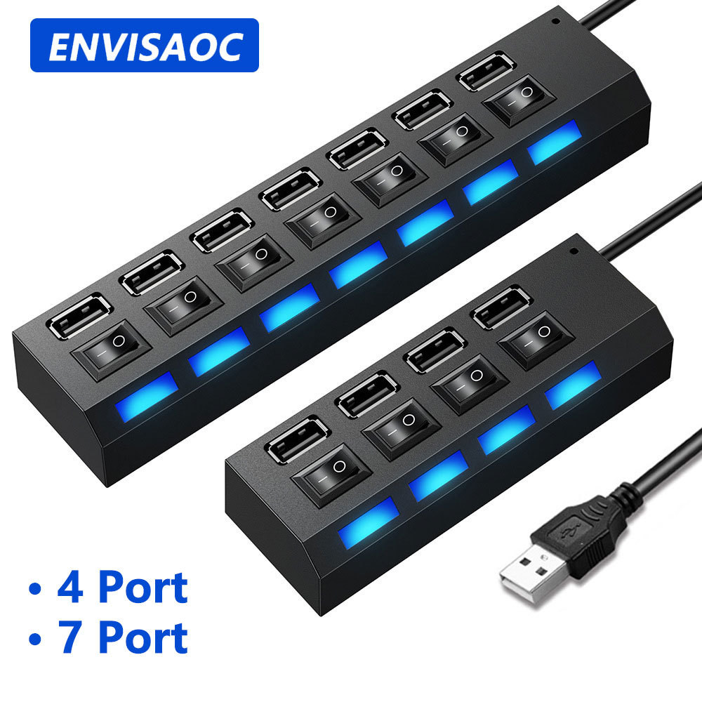 USB HUB set with separate switch splitter | May Beauty | Shopee Malaysia