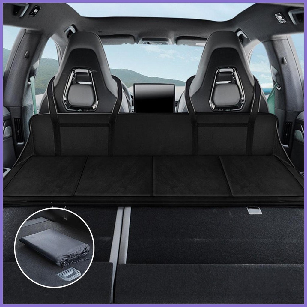 Non-inflatable Car Bed Mattress Car Back Seat Folding Bed Portable Back ...