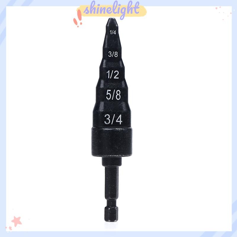 7x Swaging Tube Expander Tool Drill Bit Set Air Conditioner Copper Pipe Flaring 226375021041