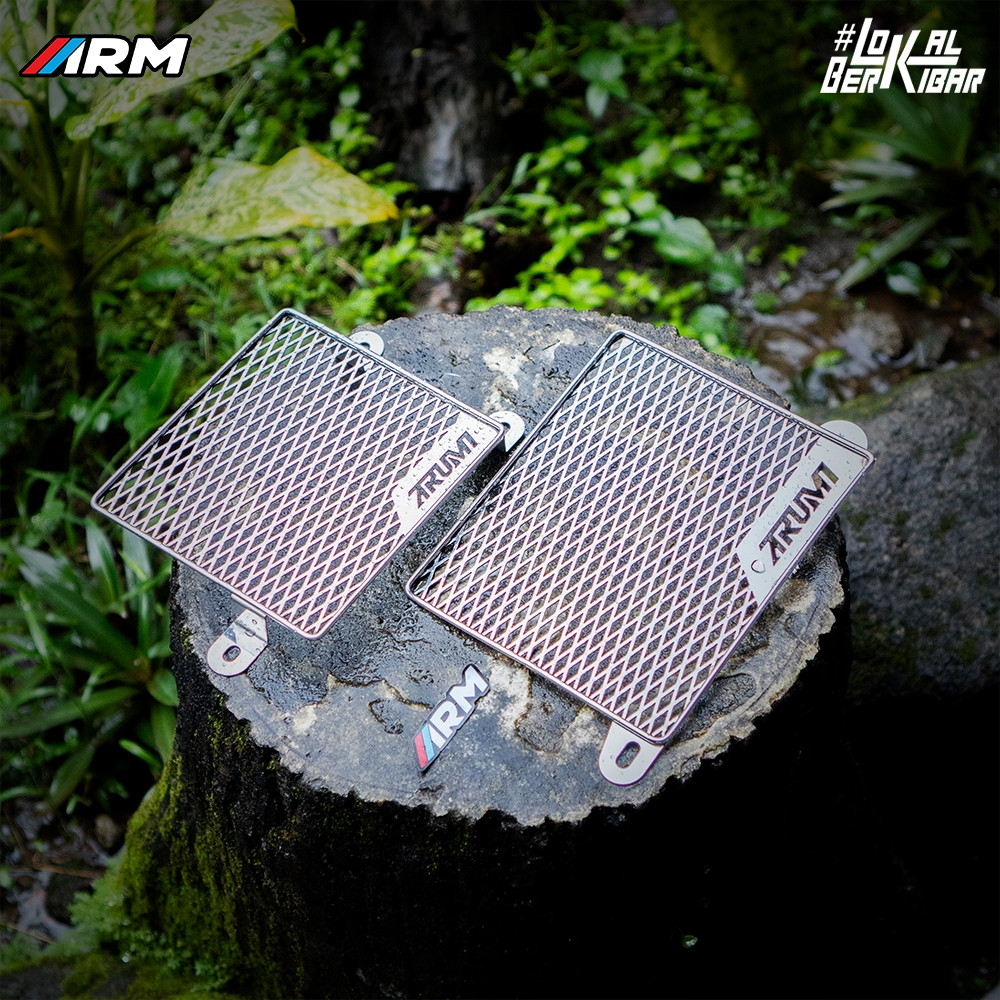 Expanded DIAMOND Radiator Arm Cover VARIO 125/150, NEW NMAX, AEROX ...