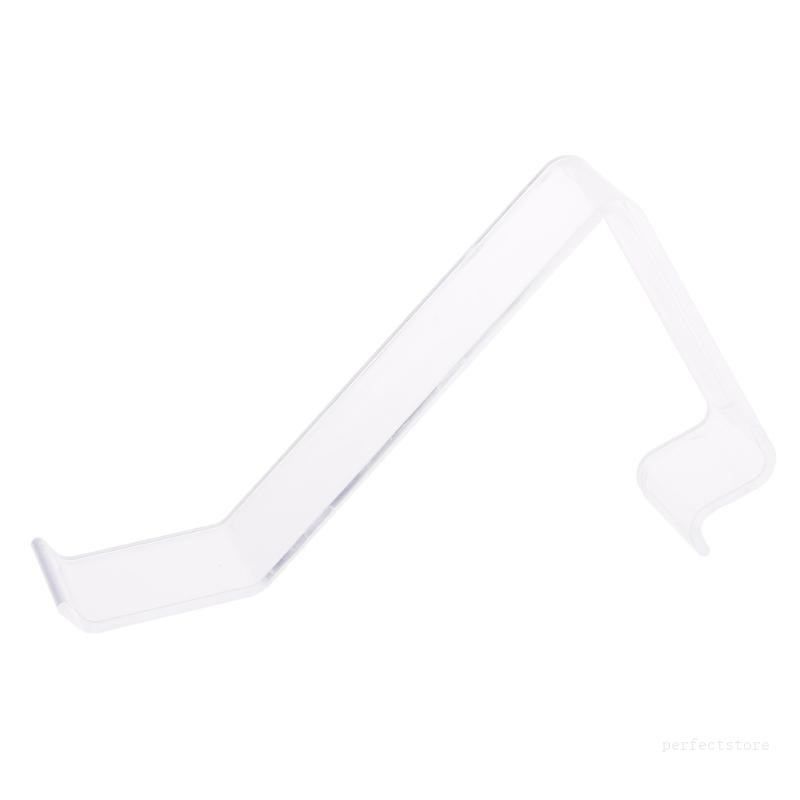 perfect L Shaped Shoe Tray Clear Plastic Shoes Ract Stand Shelf Display ...