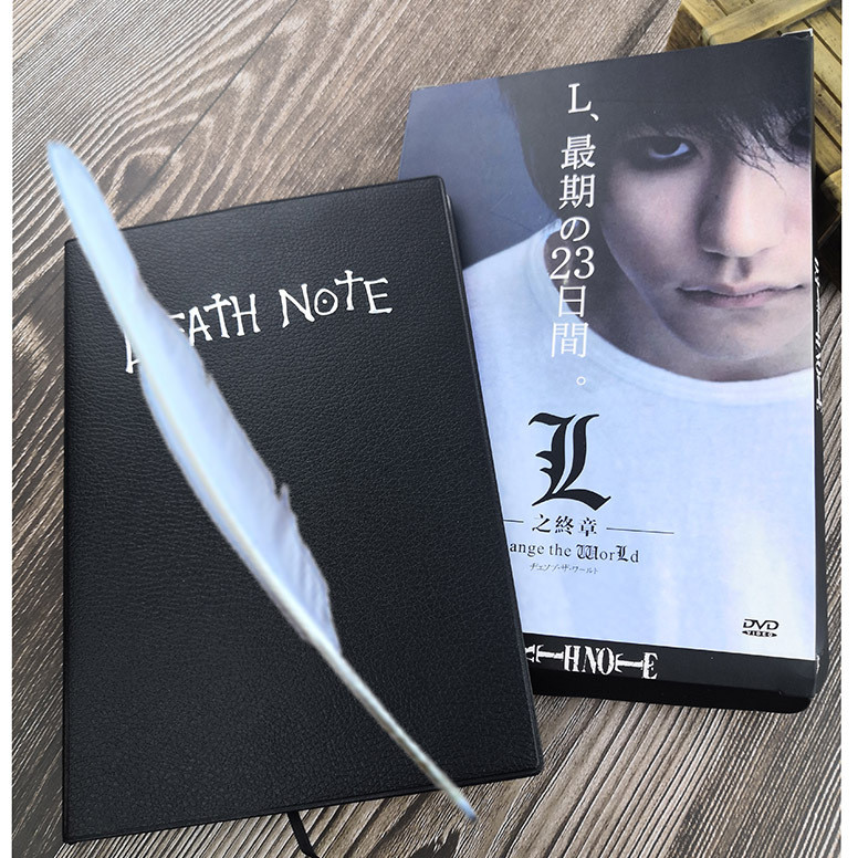 Creative Anime Notebook Suit Pen Three-Piece Set Death