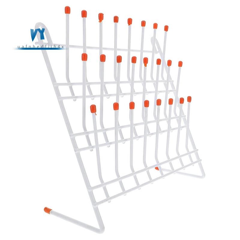 Lab Drying Rack 24 Pegs Lab Glassware Rack Wire Glassware Drying Rack ...