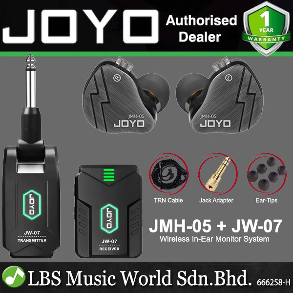 Joyo JW-07 Wireless In Ear Monitor System - IEM System (JW07 JW 07 ...