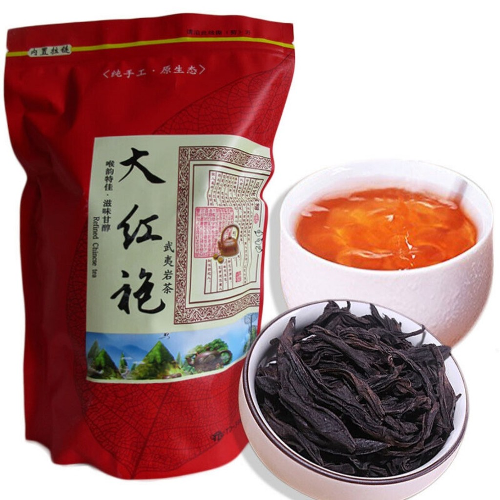 Organic Da Hong Pao Tea Big Red Robe Oolong Tea Special Grade Chinese ...