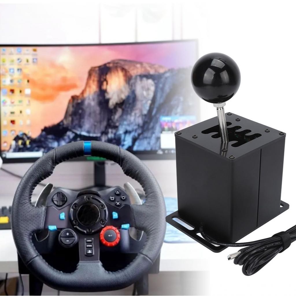 Eleganthome PUSOKEI USB Simulator Gear Shifter for ATS ETS Dust WRC Sim ...