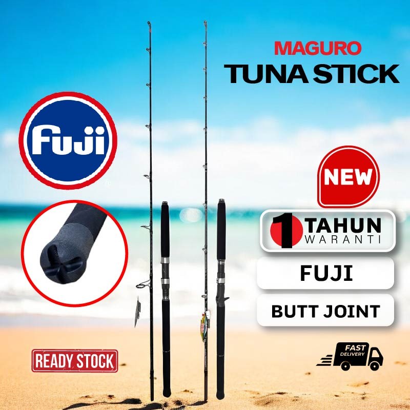MAGURO TUNA STICK JIGGING Fishing ROD SEC BUTT JOINT FUJI RING