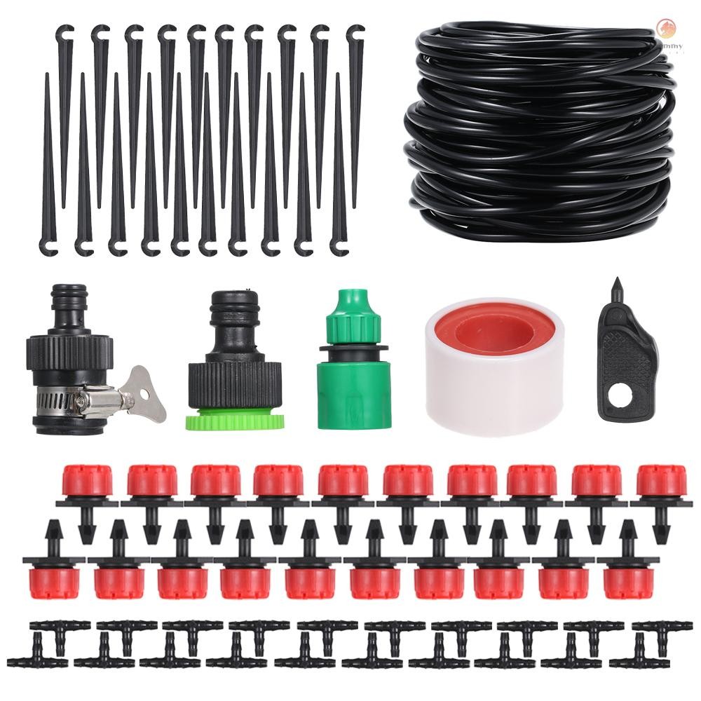 15m DIY Saving Water Automatic Micro Drip Irrigation System Garden ...