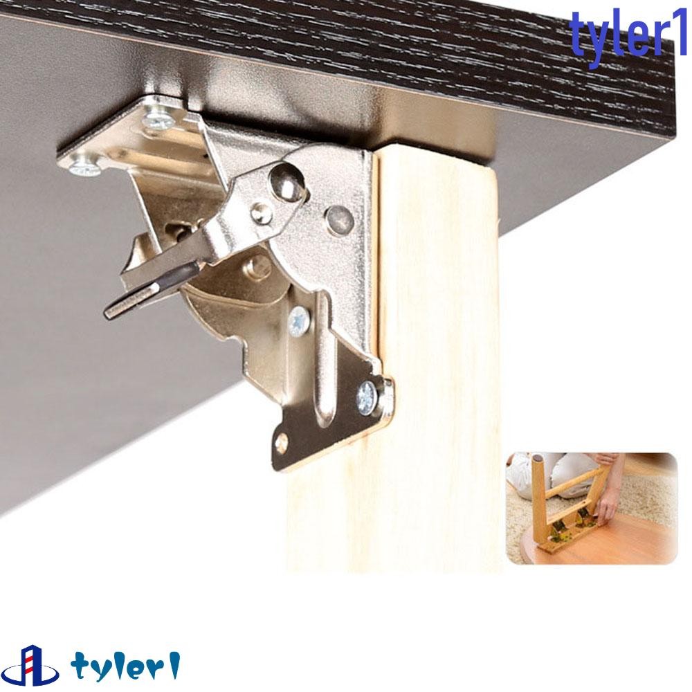TYLER1 Table Leg Bracket Heavy Load 90 Degree Steel Self-Locking ...