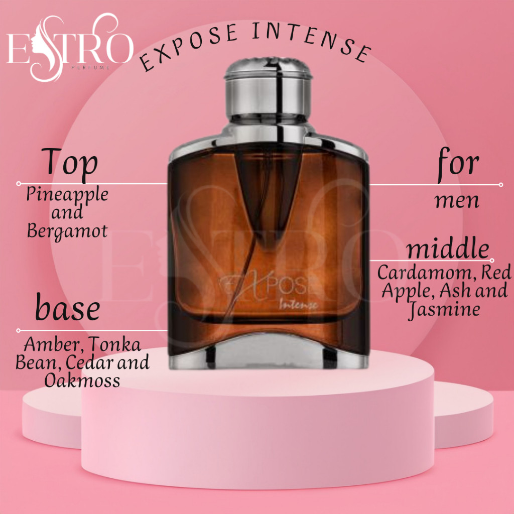 Maison Alhambra Expose Intense for Men - 3.4 oz EDP Spray | Shopee Malaysia