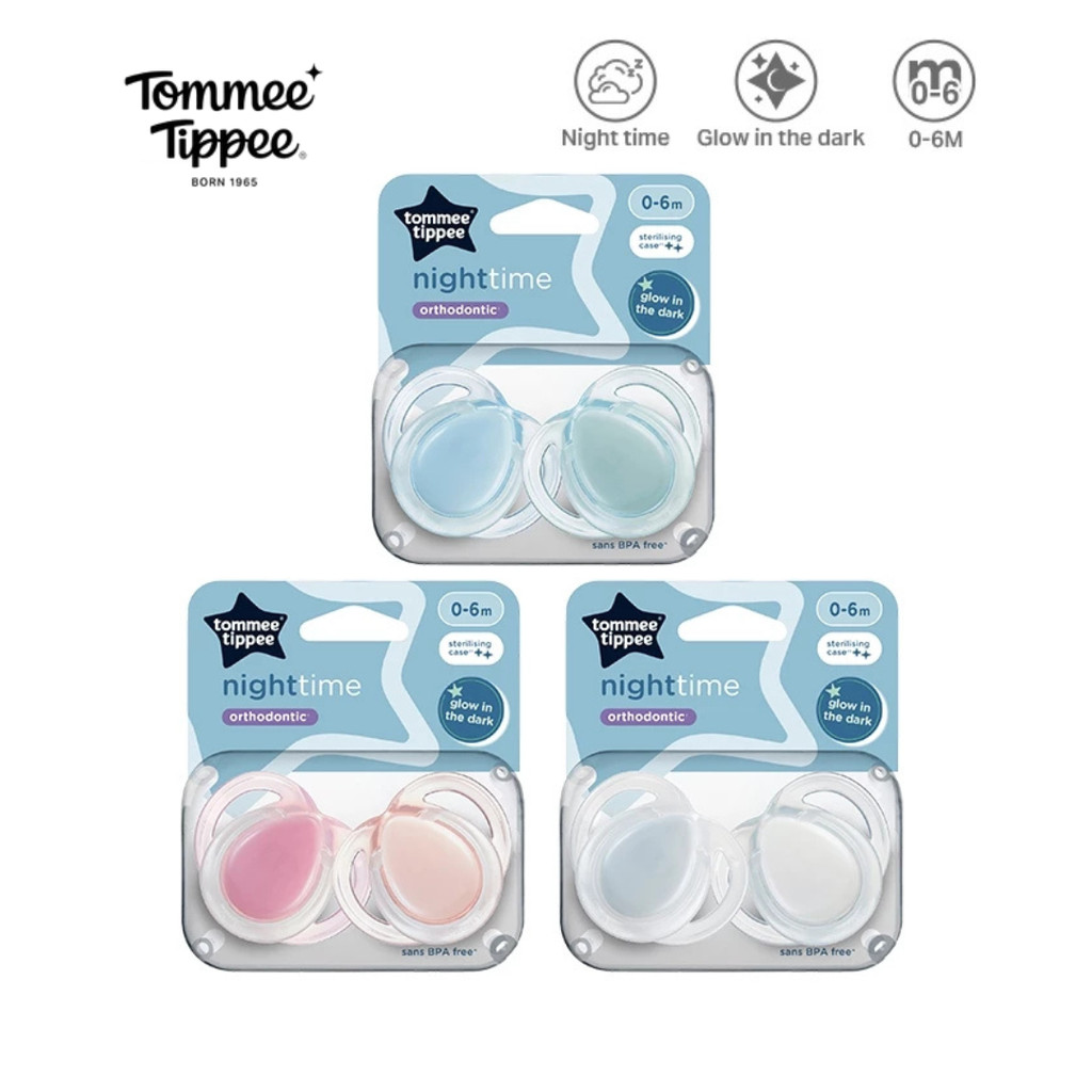 Tommee Tippee Night Time Soother 6-18M - 433661 main image 0
