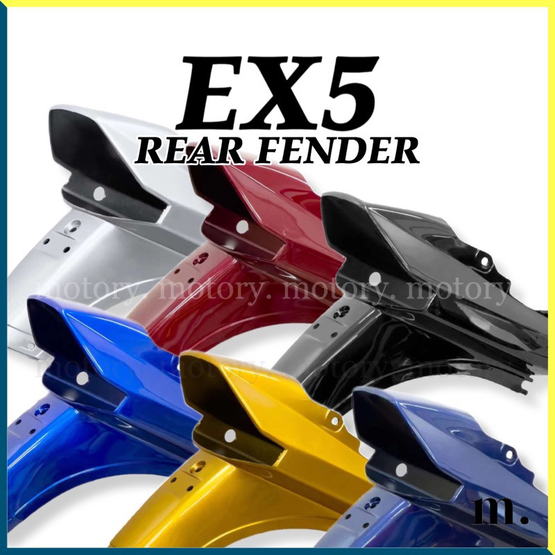 HONDA EX5 / DREAM - REAR FENDER MAGAT MUDGUARD BELAKANG EKOR EX5 ...