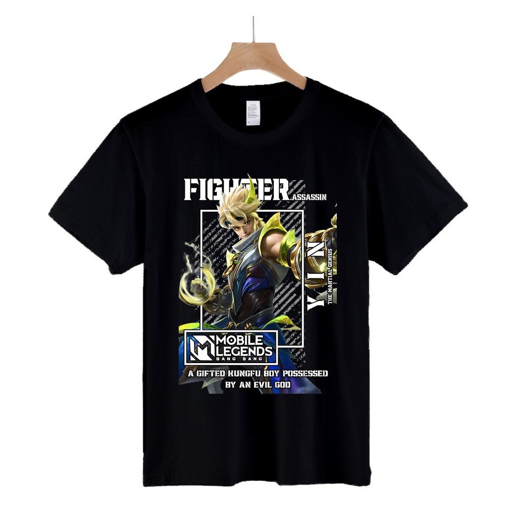 FIGHTER MLBB Premium Cotton Grafik TShirt Men Women S-5XL | Shopee Malaysia