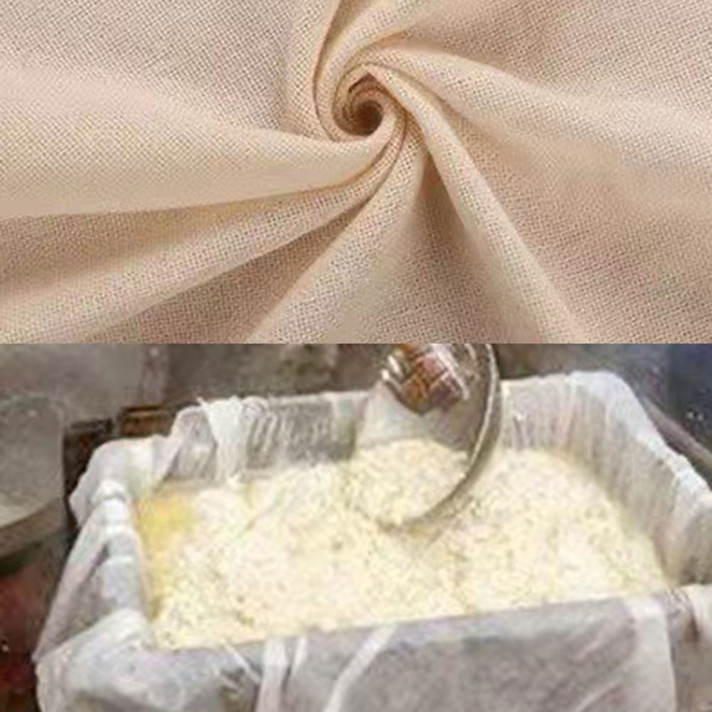 [HEST]CheeseclothStrain Reusable Ultra Fine Mesh Unbleached Cotton Tofu