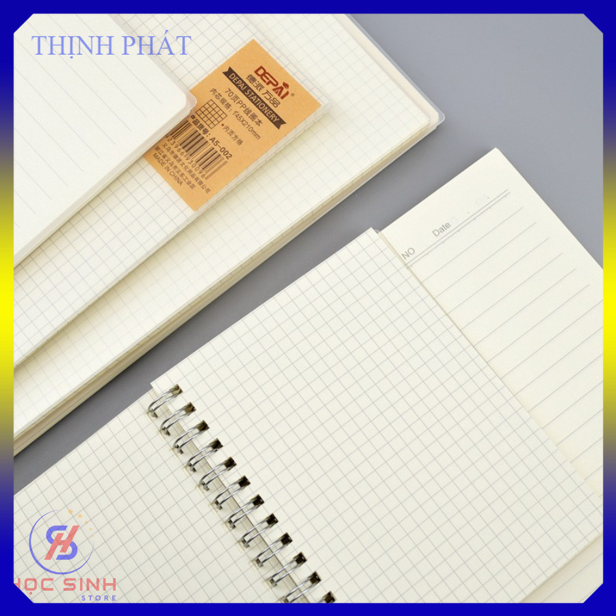 XO Spring Notebook 002 A5 - 140 Pages Transparent Matte Cover (vpp ...