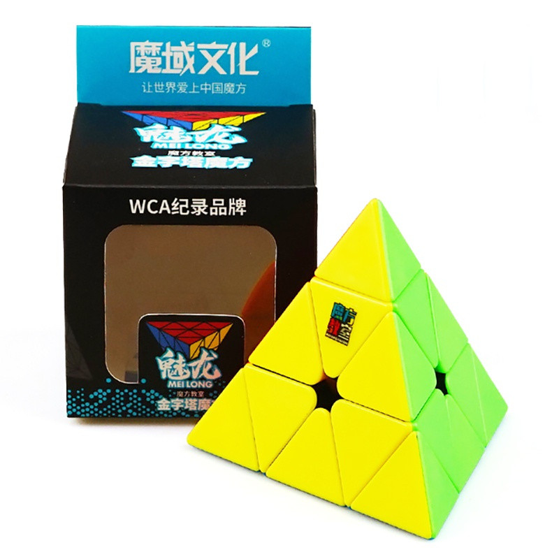 Moyu Meilong 3x3 Pyraminx Cube Pyramid Speed Cube | Shopee Malaysia