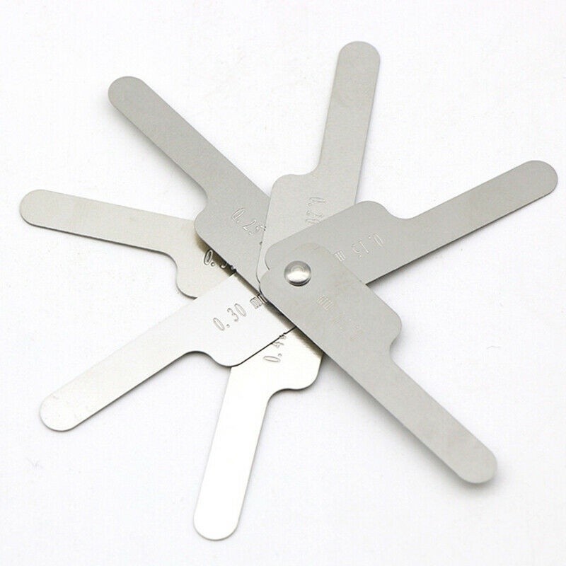 Dental Interproximal Measuring Ruler Measure Tooth Gap Stainless Steel ...