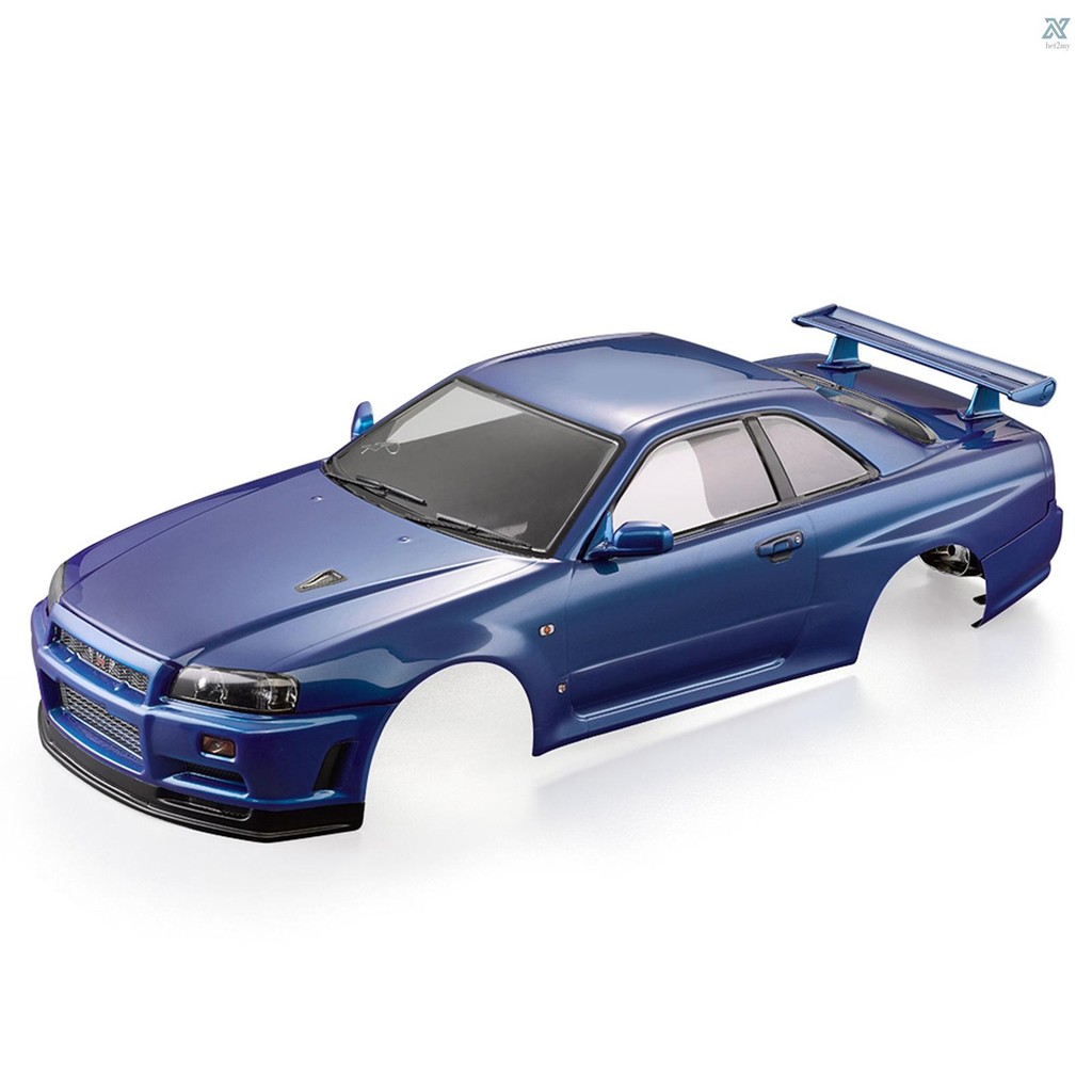 Killerbody 48716 Nissan Skyline (R34) Finished Body Shell Frame for 1/ ...