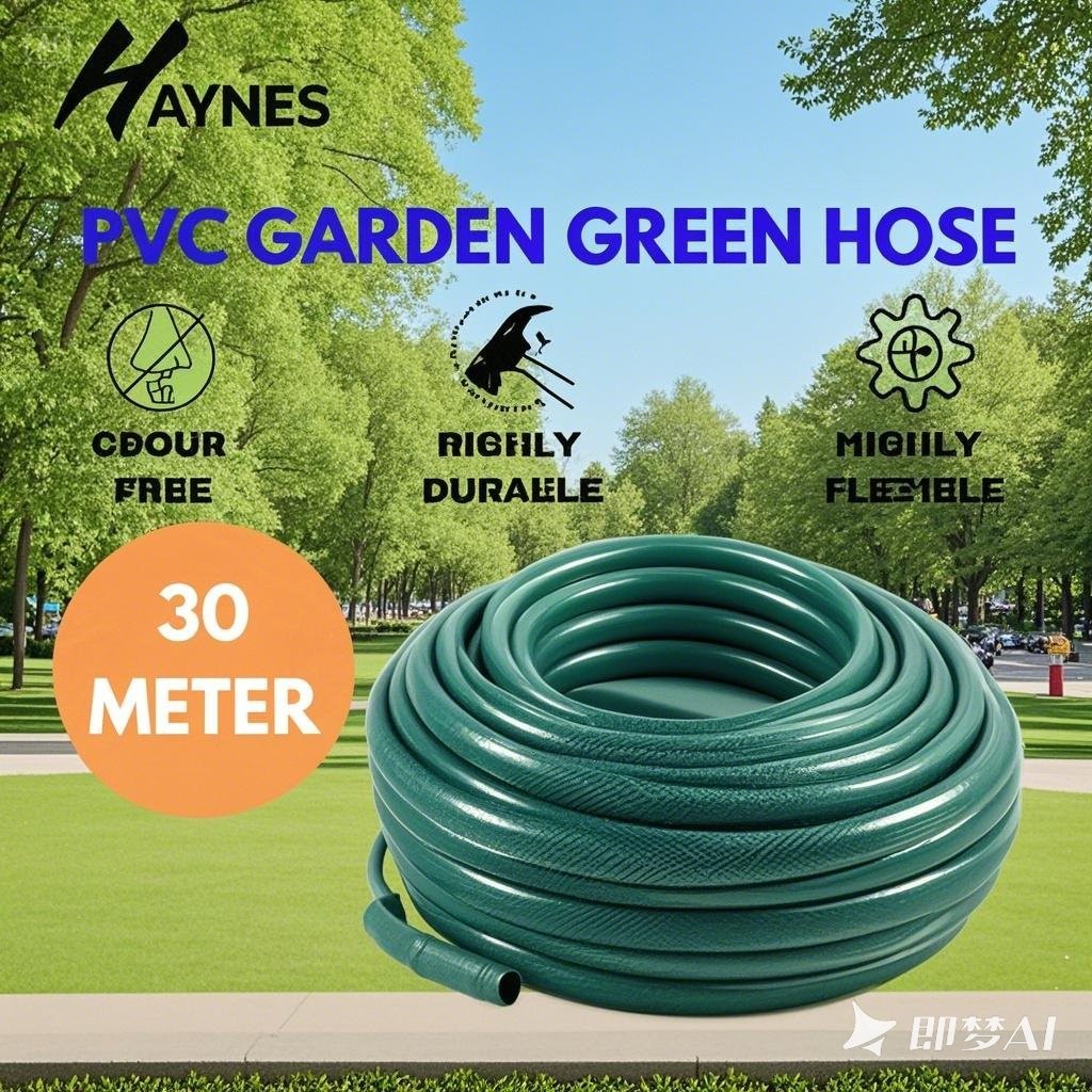 HAYNES My Bagus Quality Reinforced PVC Flexible Garden Hose with Free ...