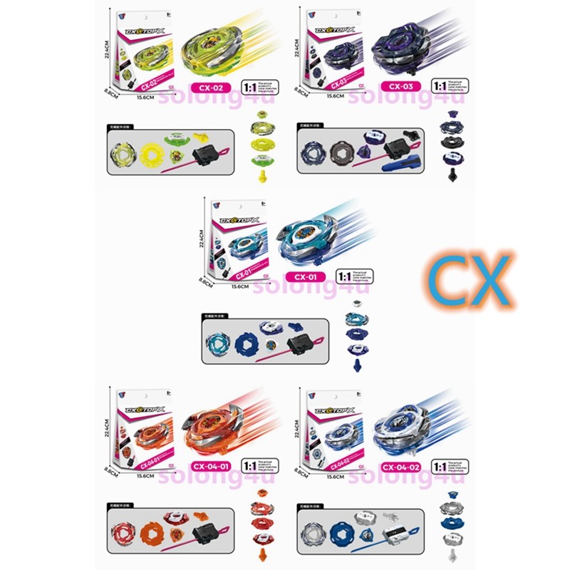 2 Giroscopios De Repuesto CX-04-01 Y CX-04-02 | Compatibles Con Beyblade X | Piezas De Plástico Ligeras | Repuesto Para Batallas Y Colección | Pack De 2 Unidades