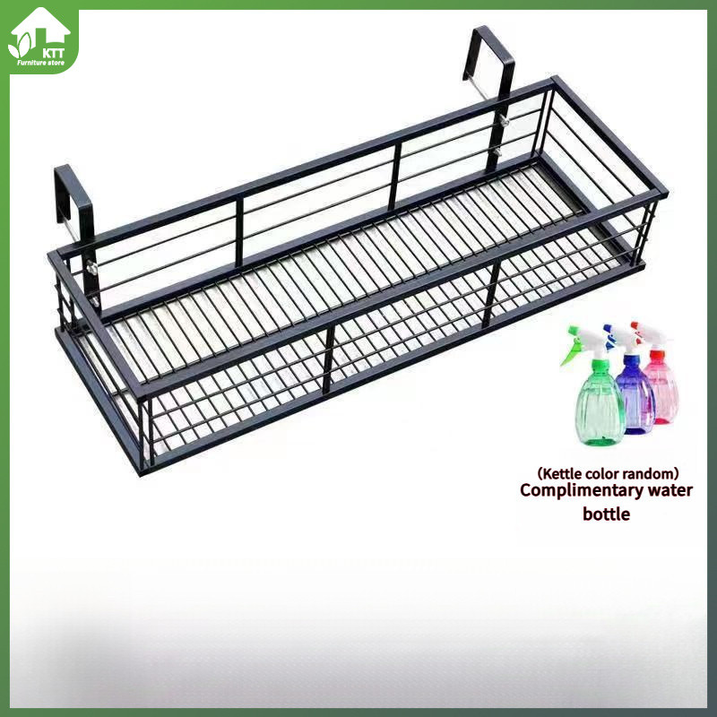 Flower Rack Storage Decoration Pot Balcony Hanging Rack Flower Rack ...