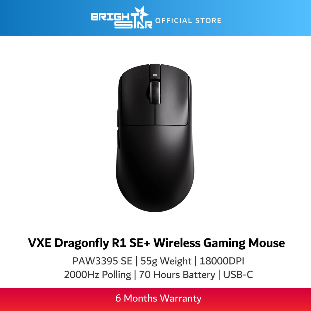 VXE Dragonfly R1 SE+ Wireless Gaming Mouse | Shopee Malaysia